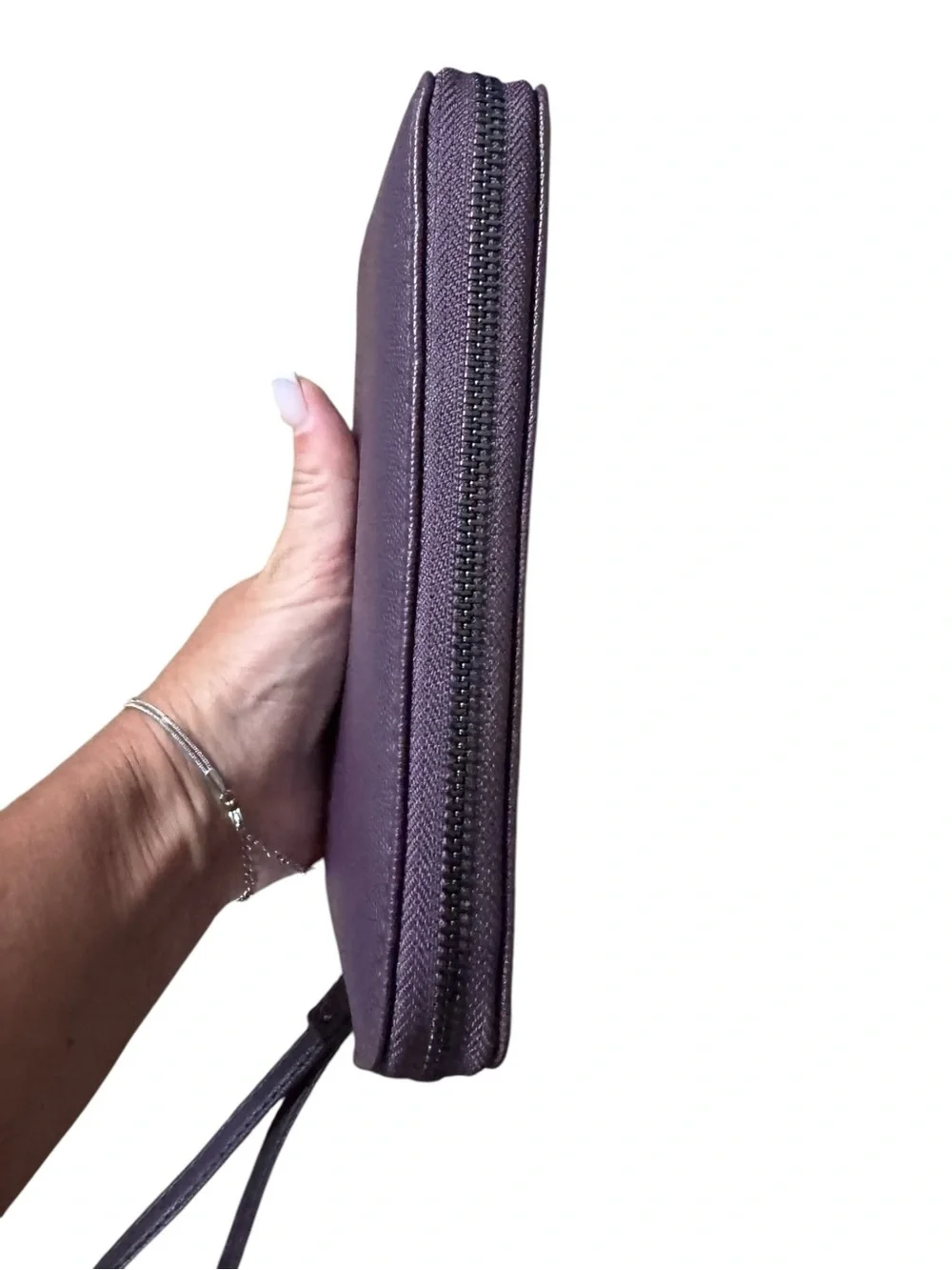 Betsey Johnson Deep Purple Zip-Around Wallet